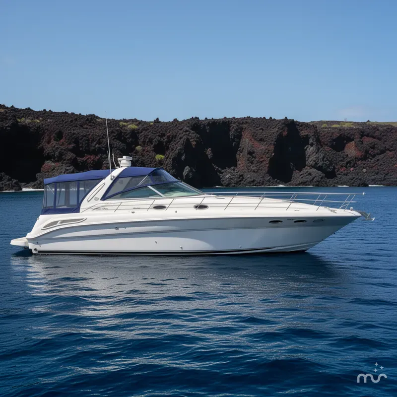Slide: The Image of Sea Ray 410 Sundancer 2000 - 2