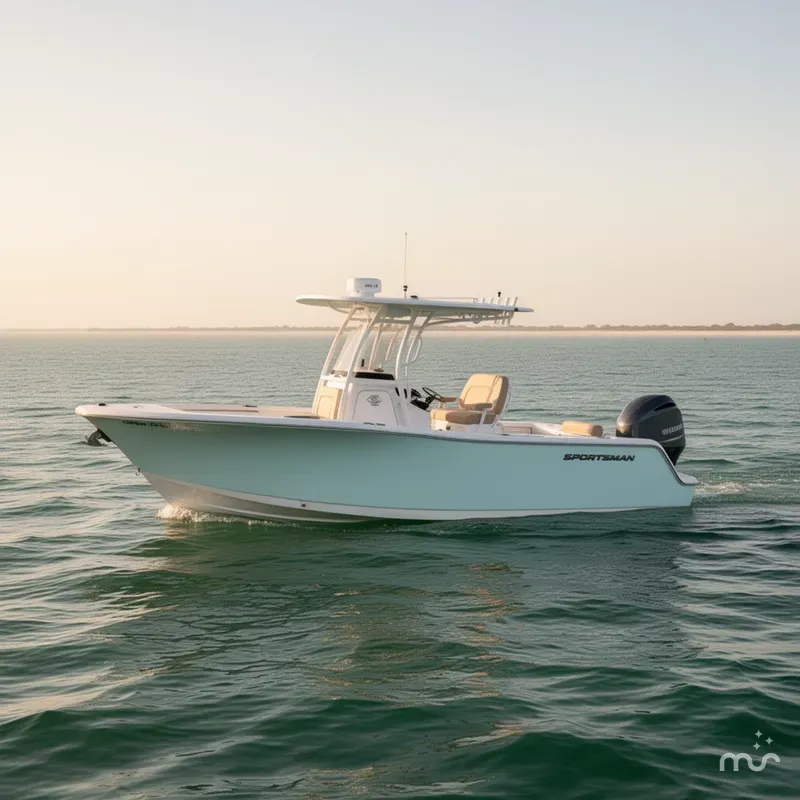 Slide: The Image of Sportsman Open 242 Center Console 2021 - 2