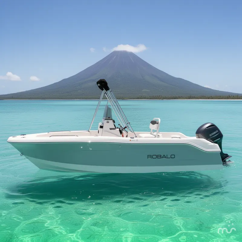 Slide: The Image of Robalo R160 Center Console 2025 - 2