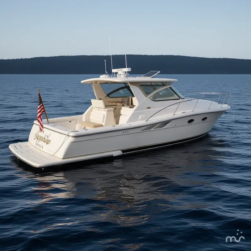Slide: The Image of Tiara 3800 Open 2001 - 0