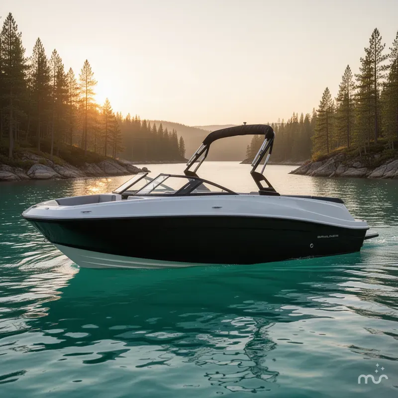 Slide: The Image of Bayliner VR5 Bowrider I/O 2022 - 2