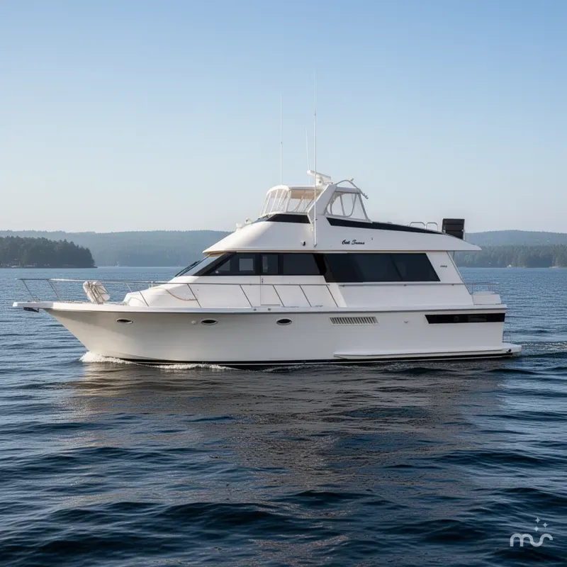 Slide: The Image of Viking 50 Motor Yacht 1995 - 2