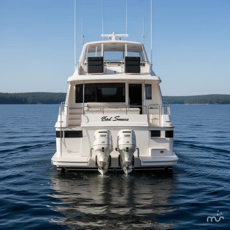 Slide: The Image of Viking 50 Motor Yacht 1995 - 3
