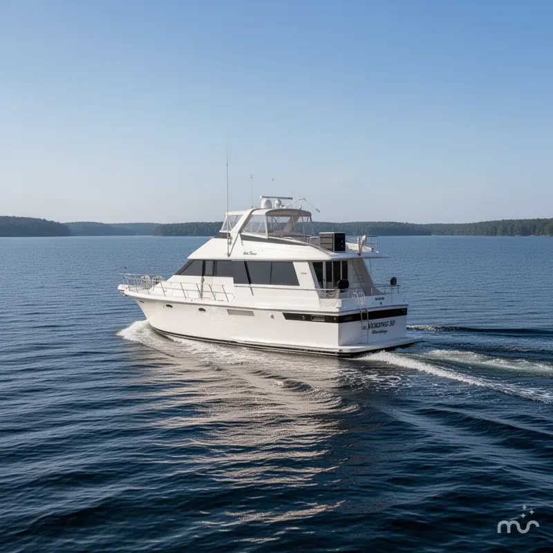 Slide: The Image of Viking 50 Motor Yacht 1995 - 4