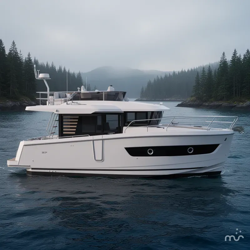 Slide: The Image of Beneteau Swift Trawler 37 Fly 2026 - 2