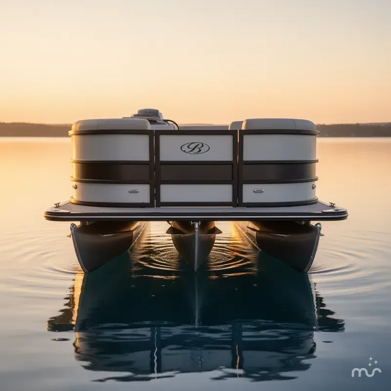 Slide: The Image of Bentley Pontoons Legacy 243 QSB 2025 - 1