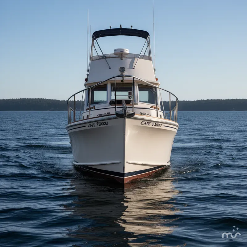 Slide: The Image of Cape Dory 28 Flybridge 1986 - 2