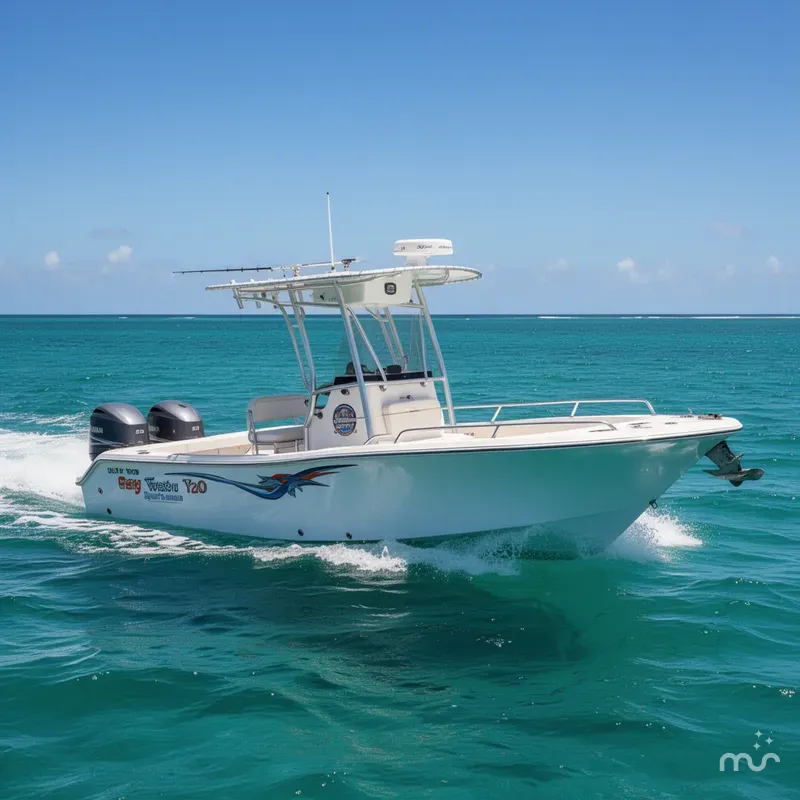 Slide: The Image of Key West 1720 Sportsman 1998 - 2