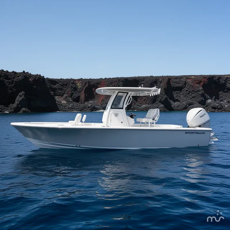 Slide: The Image of Sportsman Masters 247 Bay Boat 2026 - 2