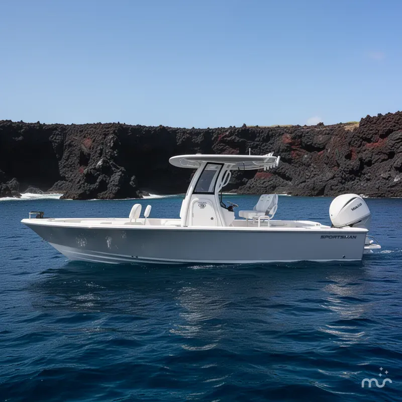 Slide: The Image of Sportsman Masters 247 Bay Boat 2026 - 2