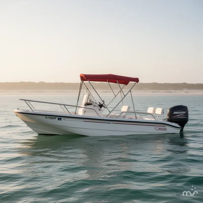 Slide: The Image of Boston Whaler 18 Dauntless 1998 - 1