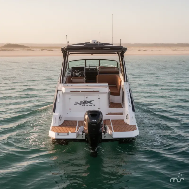 Slide: The Image of NX Boats NX370 2025 - 2