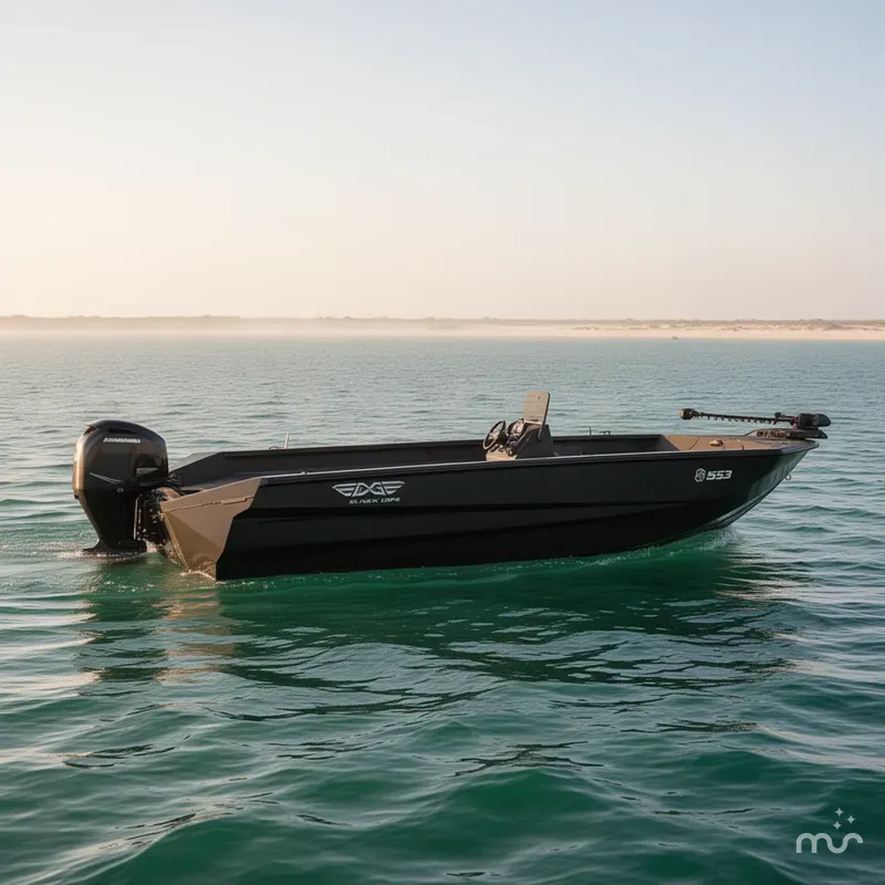Slide: The Image of Edge Boats 553 SPORTSMAN BLACK OPS 2026 - 0