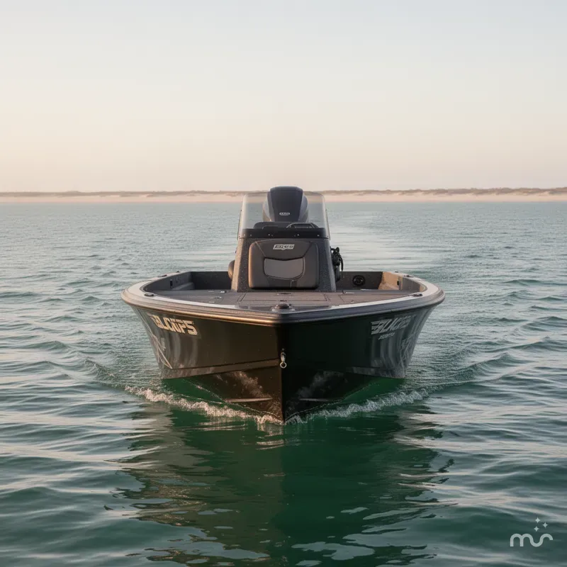 Slide: The Image of Edge Boats 553 SPORTSMAN BLACK OPS 2026 - 2
