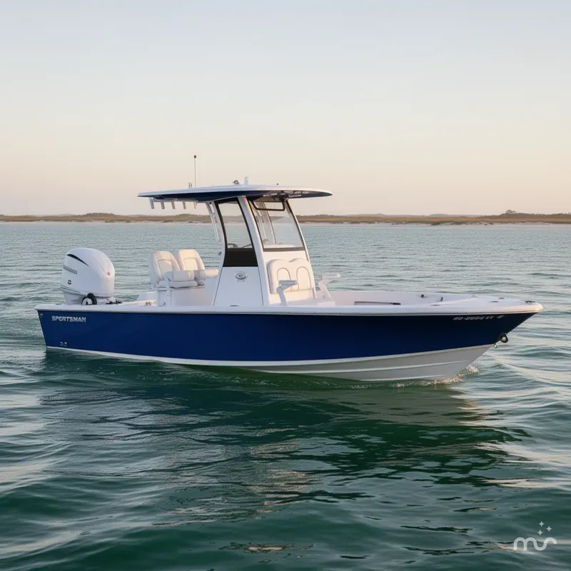 Slide: The Image of Sportsman Masters 247OE Bay Boat 2022 - 0