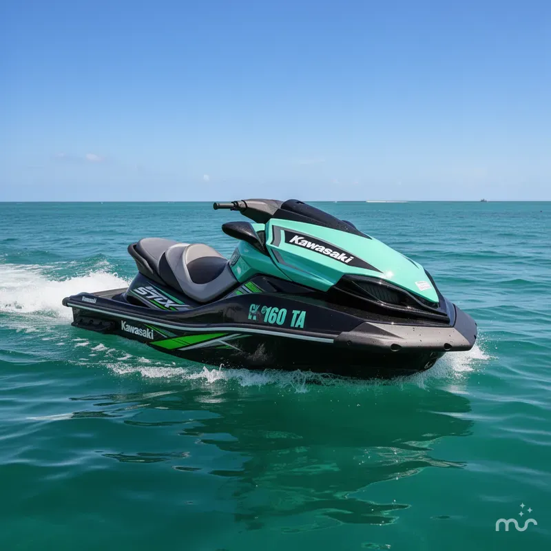 Slide: The Image of Kawasaki STX®160X 2021 - 2