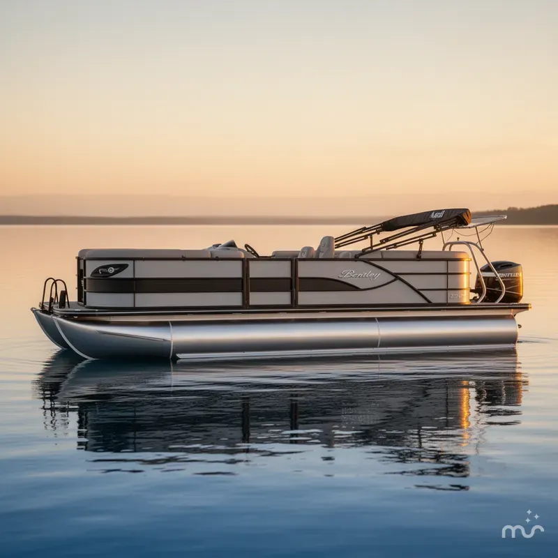 Slide: The Image of Bentley Pontoons Legacy 223 Navigator 2026 - 0