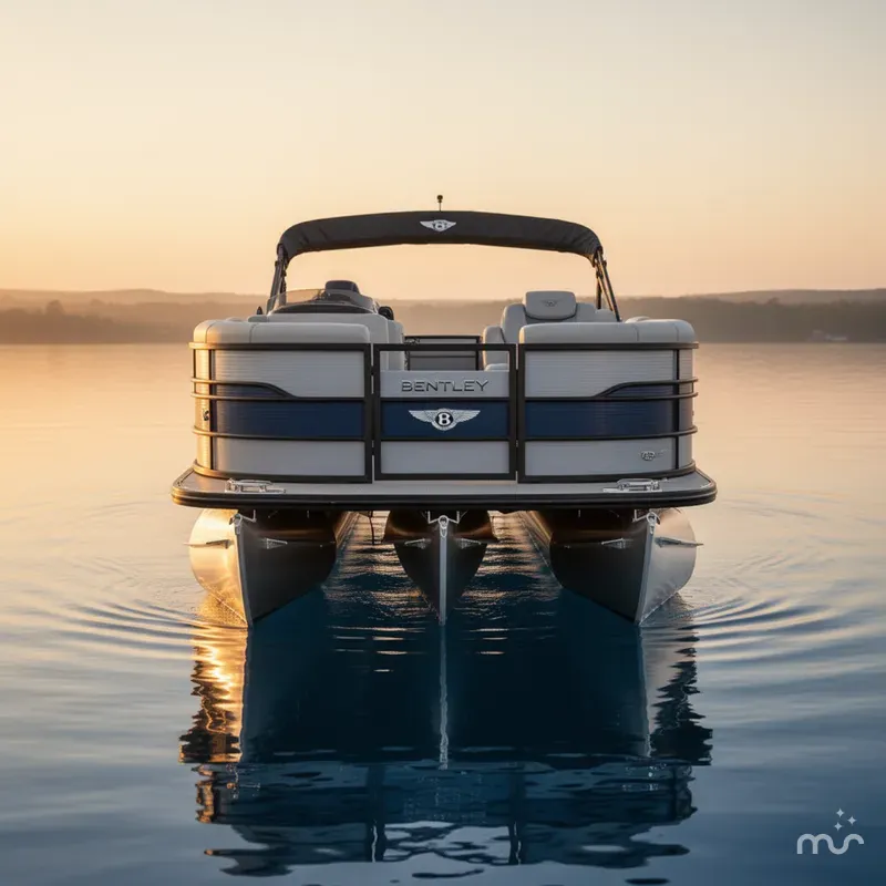 Slide: The Image of Bentley Pontoons Legacy 223 Navigator 2026 - 2