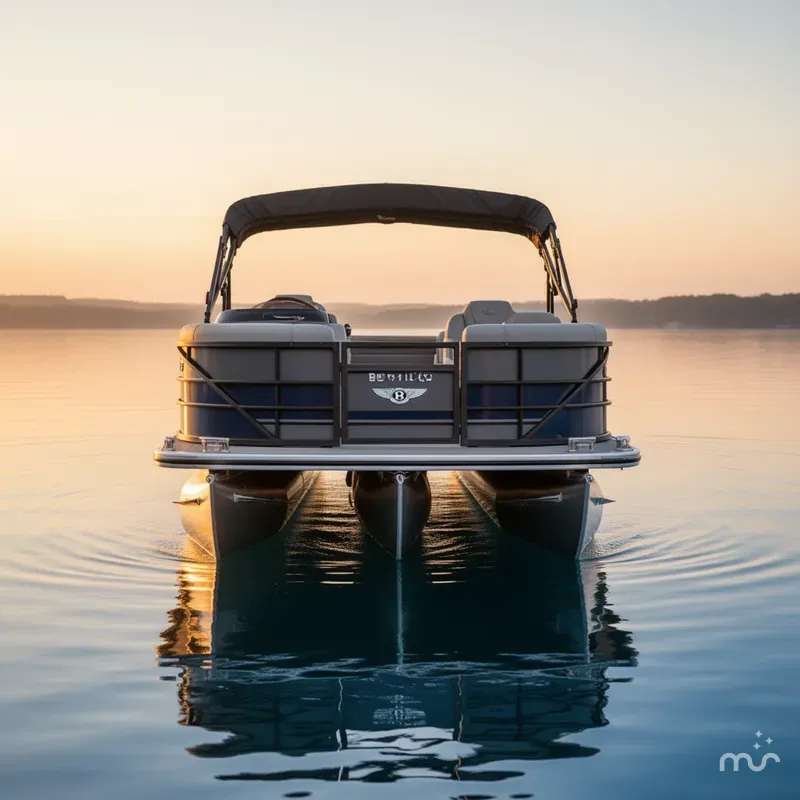 Slide: The Image of Bentley Pontoons Legacy 223 Swingback 2026 - 2