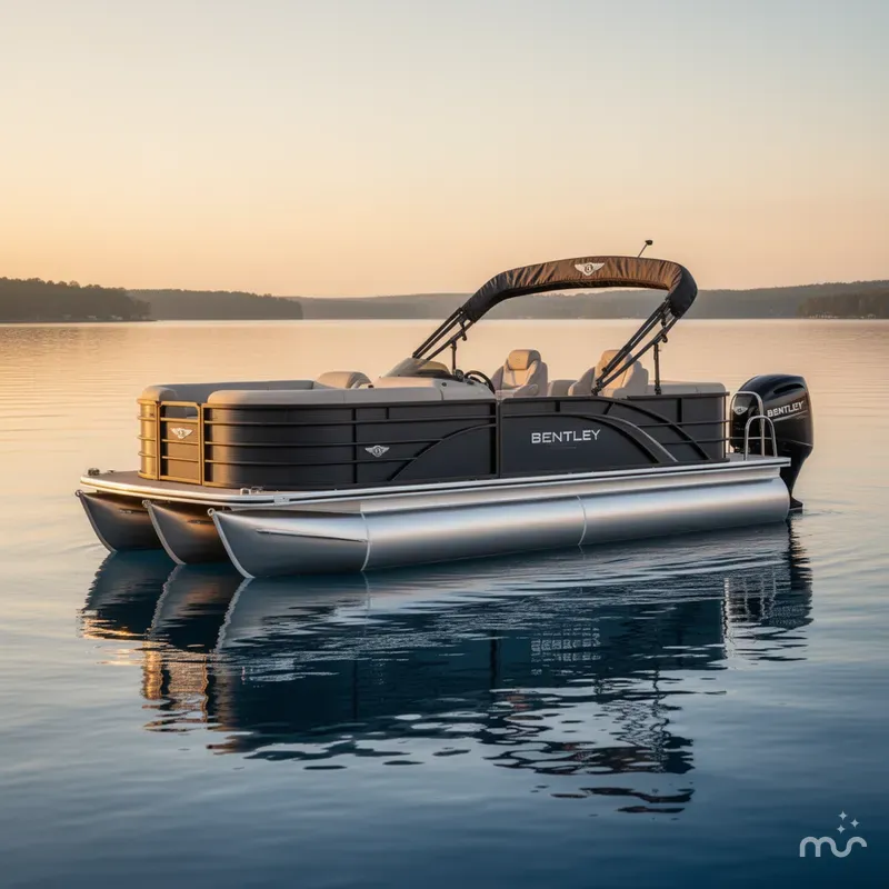 Slide: The Image of Bentley Pontoons Legacy 223 Navigator 2026 - 0