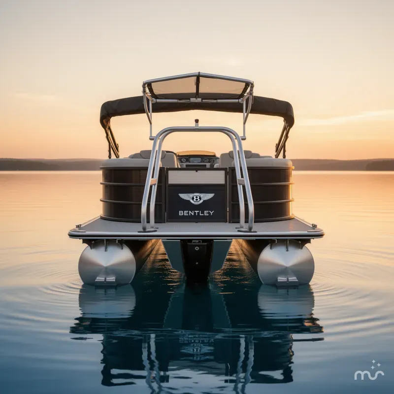 Slide: The Image of Bentley Pontoons Legacy 223 Navigator 2026 - 2