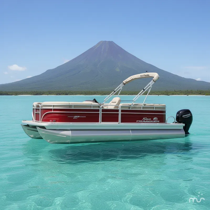 The Image of Sun Tracker Party Barge 20 DLX 2026 - 0