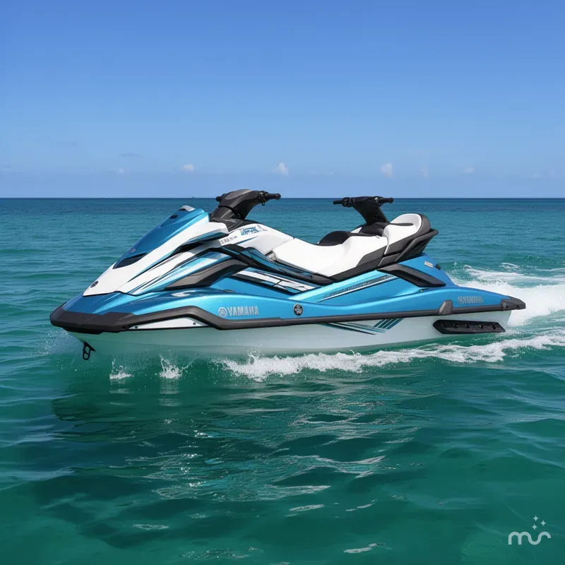 Slide: The Image of Yamaha FX CRUISER HO W/AUDIO-LAGOON BLUE/WHITE 2026 - 0