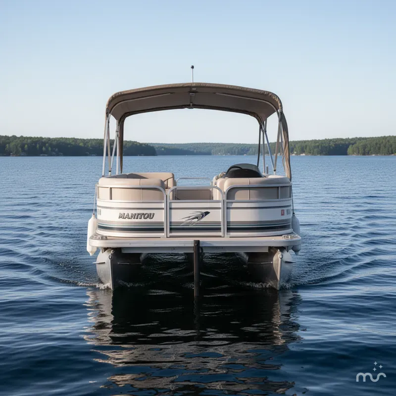 Slide: The Image of Manitou OASIS PONTOON BOAT W/ 115HP YAMAHA OUTBOARD MOTOR 2003 - 3