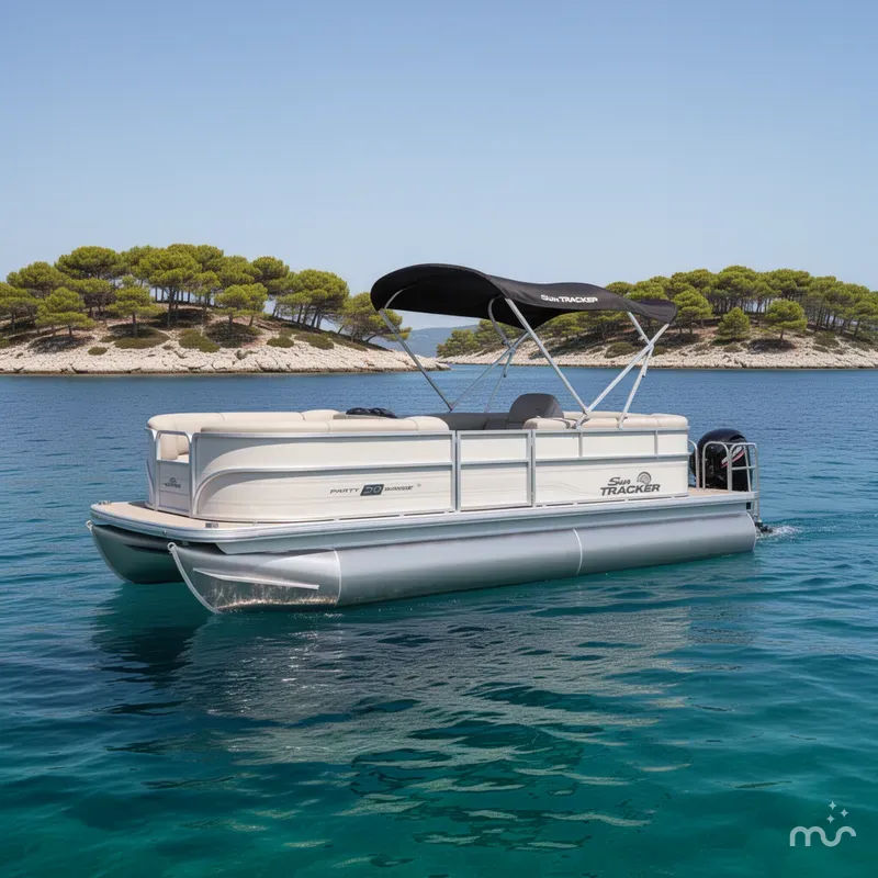 The Image of Sun Tracker Party Barge 20 DLX 2026 - 0
