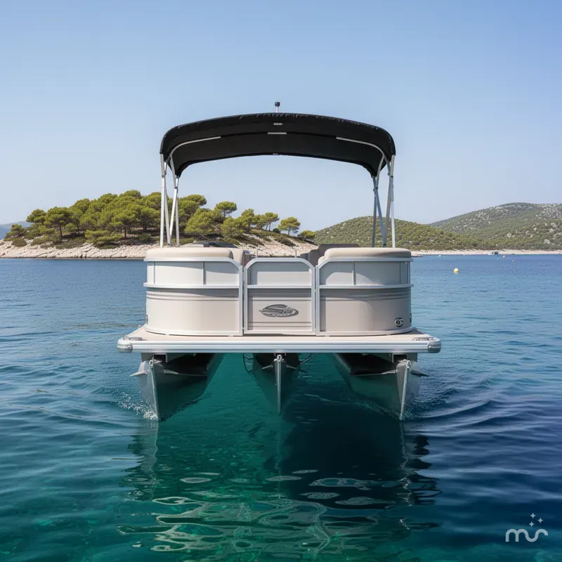 Slide: The Image of Sun Tracker Party Barge 20 DLX 2026 - 1