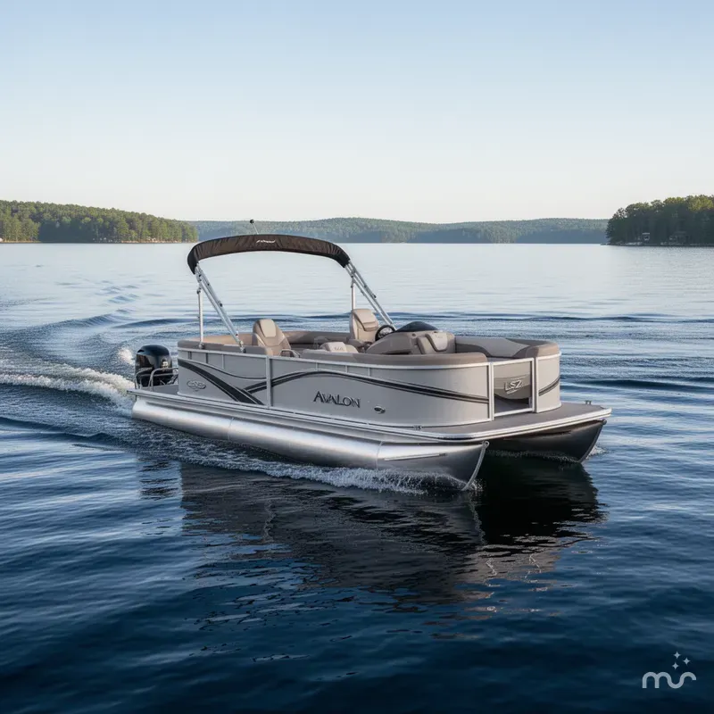Slide: The Image of Avalon LSZ Quad Lounger 23 FT 2026 - 2