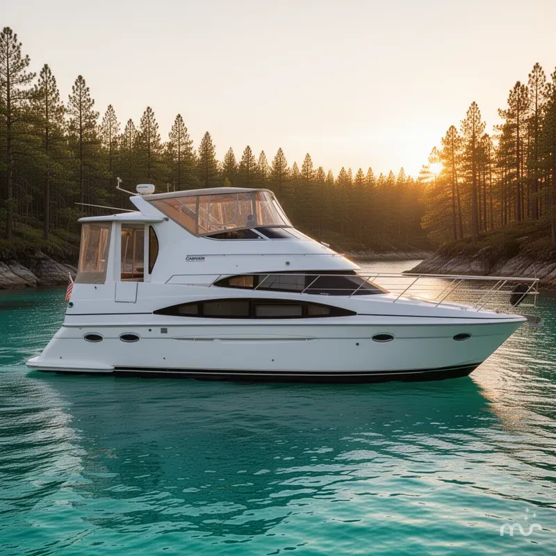 Slide: The Image of Carver Yachts 396 Motor Yacht 2003 - 2