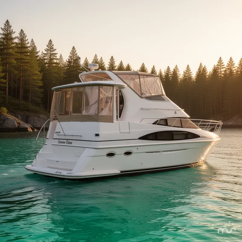 Slide: The Image of Carver Yachts 396 Motor Yacht 2003 - 3