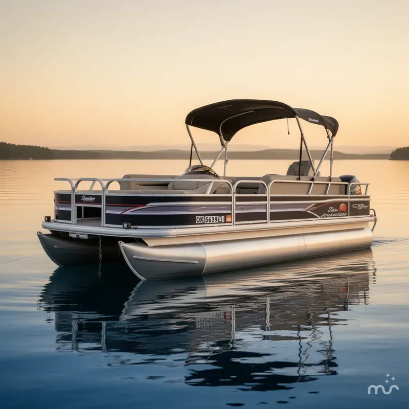 Slide: The Image of Sun Tracker Fishin' Barge 20 DLX 2015 - 1