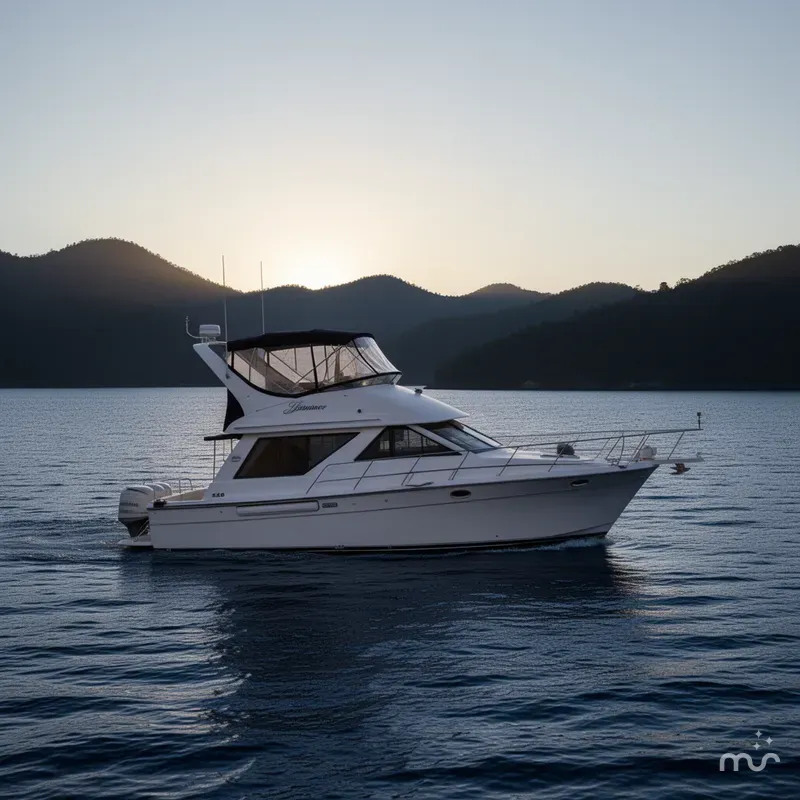 Slide: The Image of Bayliner 3988 Motoryacht 1999 - 0