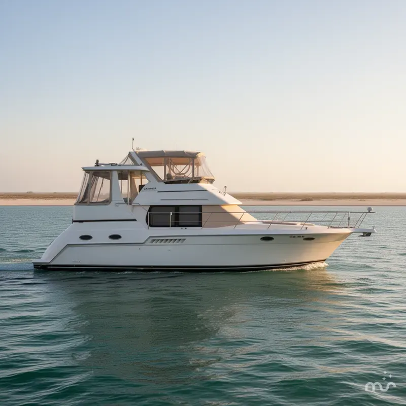 Slide: The Image of Carver 356 Motor Yacht 2000 - 0