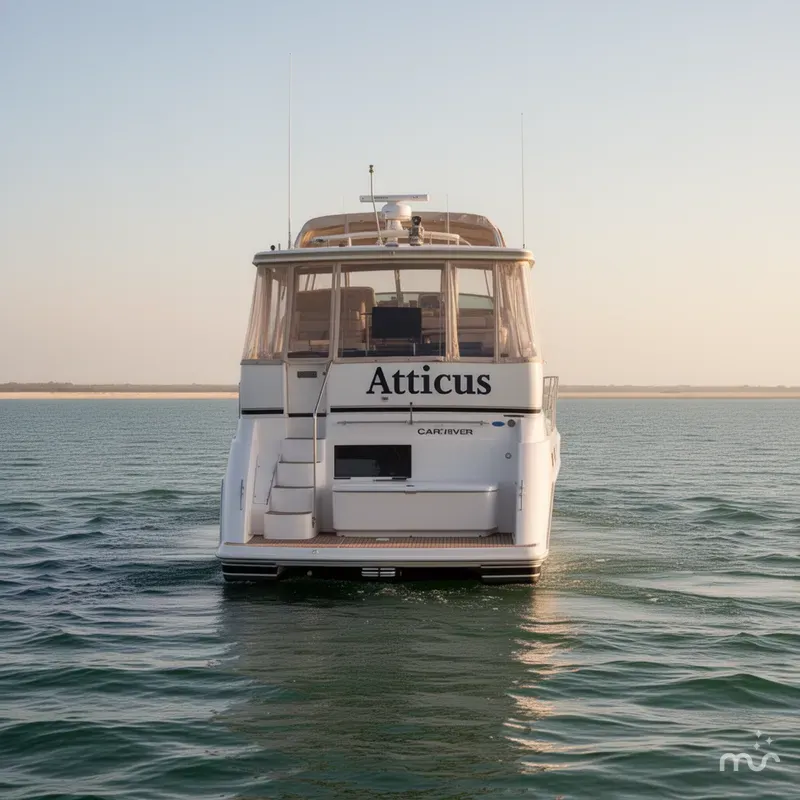 Slide: The Image of Carver 356 Motor Yacht 2000 - 3