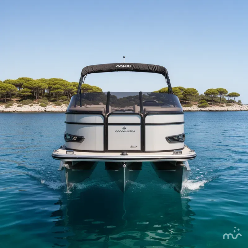 Slide: The Image of Avalon 25' Catalina Platinum Windshield w/ 250HP Mercury! 2026 - 1