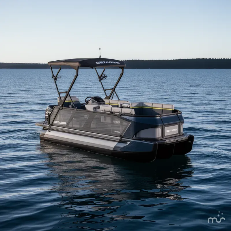 Slide: The Image of Sea-Doo Switch Cruise Limited 21 - 300 HP DOUBLE BIMINI 2026 - 2