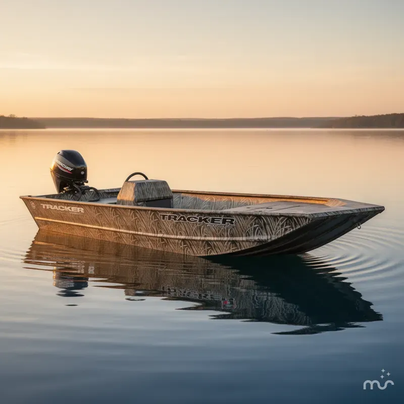 Slide: The Image of Tracker Grizzly 1648 SC Jon w/25HP Mercury 2026 - 0