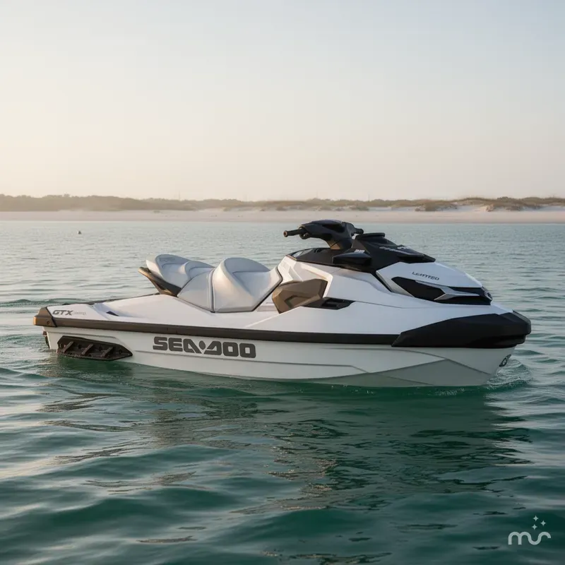 Slide: The Image of Sea-Doo GTX™ Limited 325 White Pearl Premium 2025 - 0