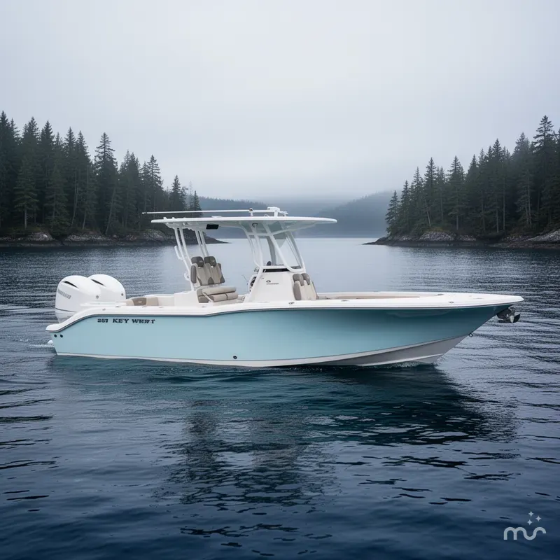 Slide: The Image of Key West 260 Center Console 2026 - 2
