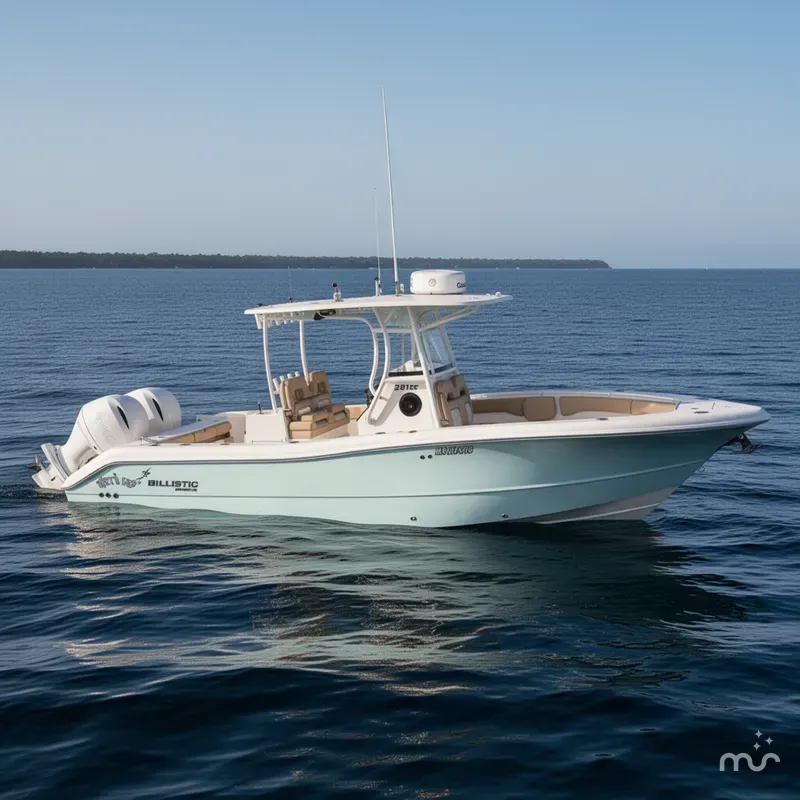 Slide: The Image of Key West Billistic 261 Center Console 2020 - 0