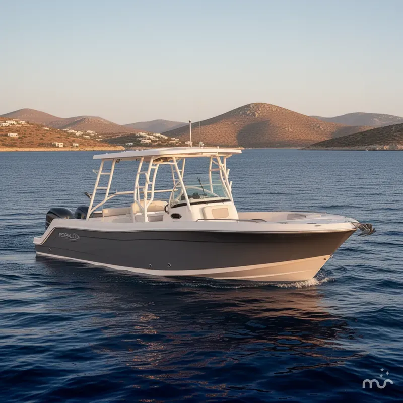 Slide: The Image of Robalo R247 Dual Console 2022 - 2