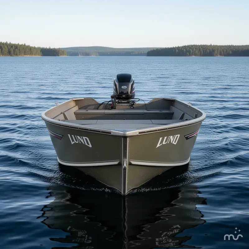 Slide: The Image of Lund 1800 Alaskan Tiller 2015 - 3
