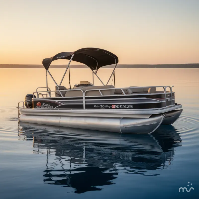 Slide: The Image of Sun Tracker Fishin' Barge 20 DLX 2015 - 0