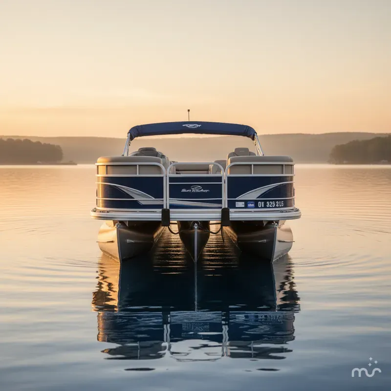 Slide: The Image of Sun Tracker Party Barge 20 DLX 2020 - 3