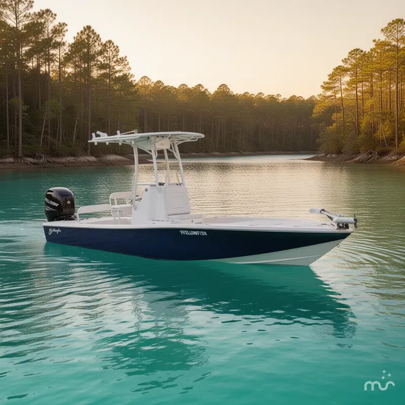 Slide: The Image of Yellowfin 24 Bay 2013 - 2
