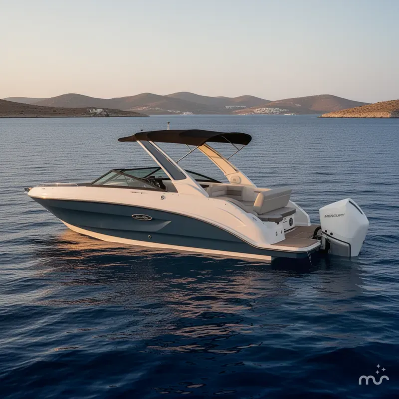 Slide: The Image of Sea Ray SDX 250 Outboard 2025 - 2