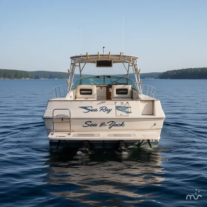 Slide: The Image of Sea Ray 270 Amberjack 1988 - 1